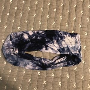 Purple Marbled Cloth Headband